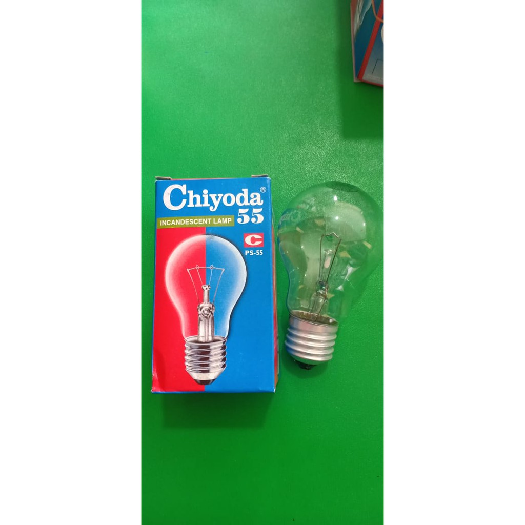 Jual Lampu Pijar Chiyoda Watt V Ps Clear Shopee Indonesia