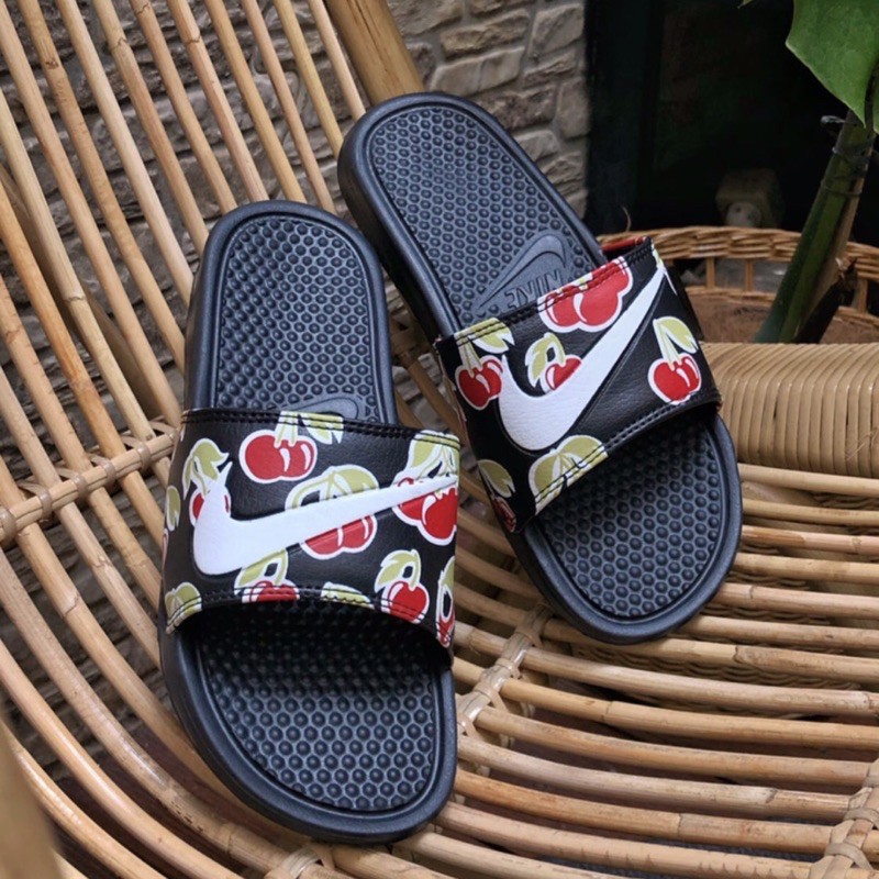 Cherry best sale nike slides