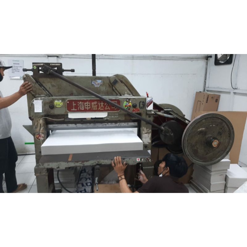 Jual Mata Pisau Mesin Potong Pemotong Kertas DQ 940x920x120mm Paper ...