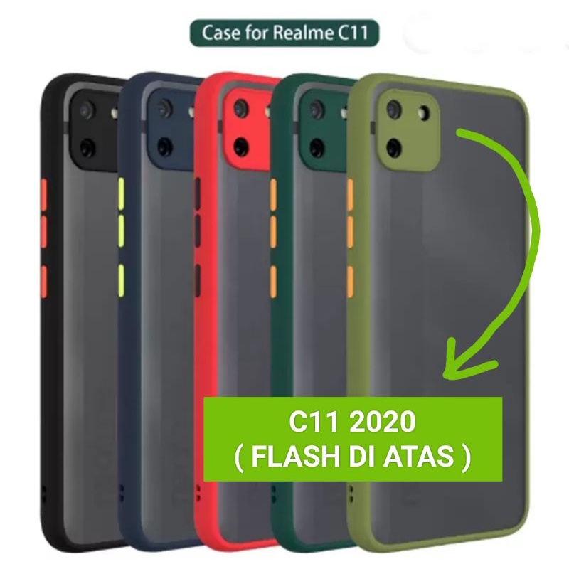 Jual Softcase Realme C11 2020 Flash Di Atas C11 Lama Case Dove