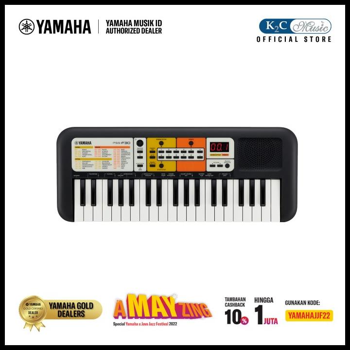 Jual Yamaha Pss F30 Mini Portable Keyboard Shopee Indonesia