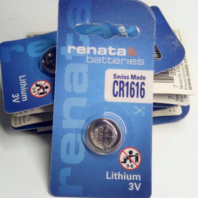 Jual Baterai batre RENATA CR 1616 SWISS ORIGINAL | Shopee Indonesia