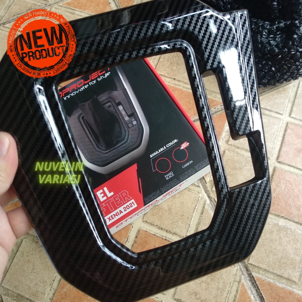 Jual PANEL SHIFTER CARBON ALL NEW AVANZA XENIA 2022 | Shopee Indonesia