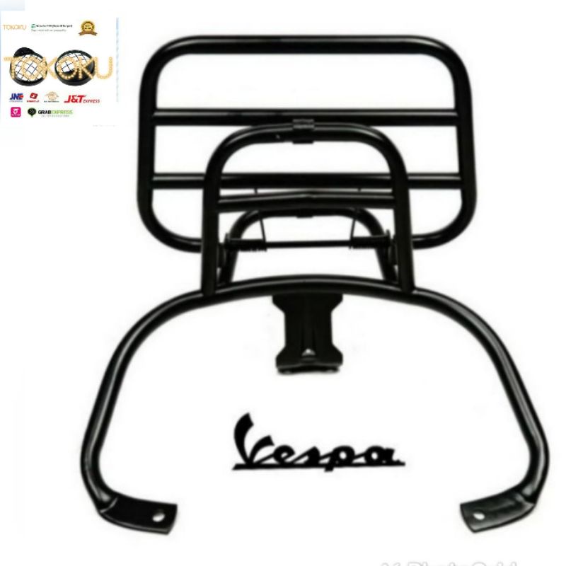 Jual Aksesoris Vespa . Back Rack Vespa LX. Vespa Primavera Vespa Sprint. Vespa GTS. Vespa S