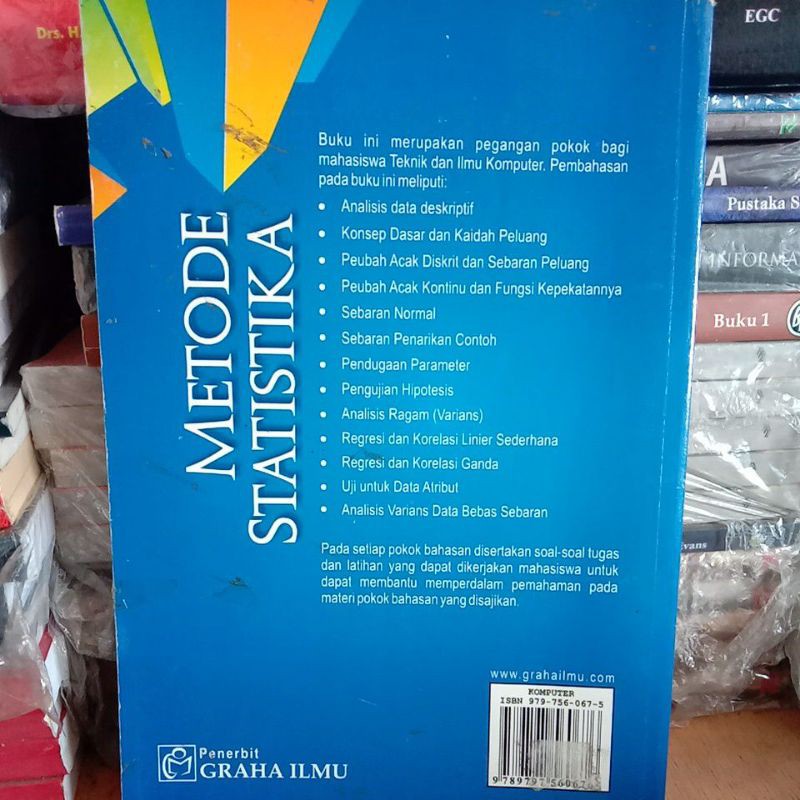 Jual Metode Statistika Abdul Hamang | Shopee Indonesia