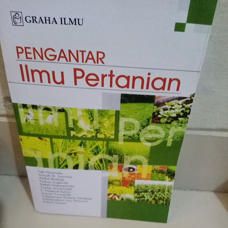 Jual Pengantar Ilmu Pertanian By Tati Nurmala | Shopee Indonesia