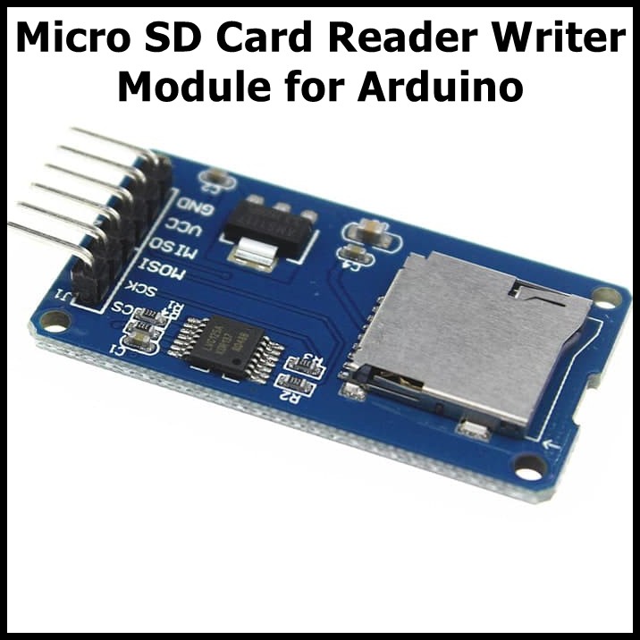 Jual Micro SD Card Reader Writer Module for Arduino Modul Pembaca ...