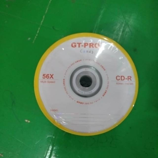 Jual CD R CD kosong GT PRO CANDY harga per ball grosiran isi 50 keping ...