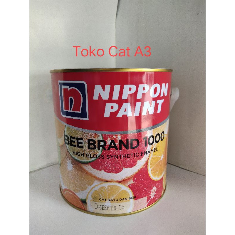 Jual Nippon Bee Brand 2.5L / Cat Minyak Kayu dan Besi Shopee Indonesia