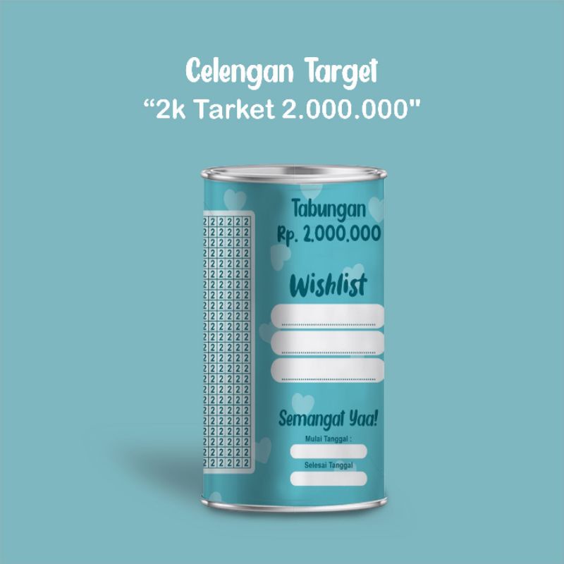 Jual Celengan Target Murah Celengan Viral Celengan Tiktok Tabungan Buka