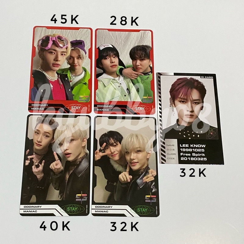 straykids oddinary トレカ バンチャン subk shopee ファッション straykids oddinary トレカ バンチャン subk shopee
