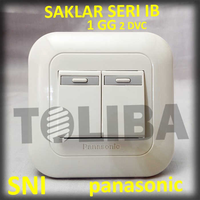 Jual Saklar Seri Double Inbow Ib Panasonic Wej Saklar Tanam Tembok Sni Shopee Indonesia