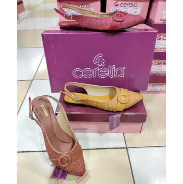 cerelia bow slingback flat