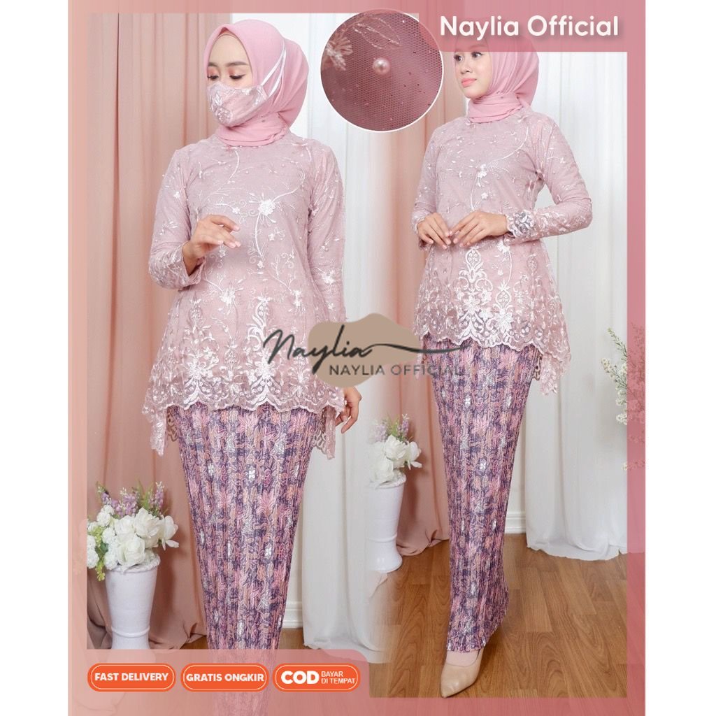 Jual Kebaya Wisuda Modern Stelan Kebaya Kondangan Set Kebaya Terbaru ...