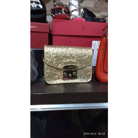 Furla discount metropolis glitter