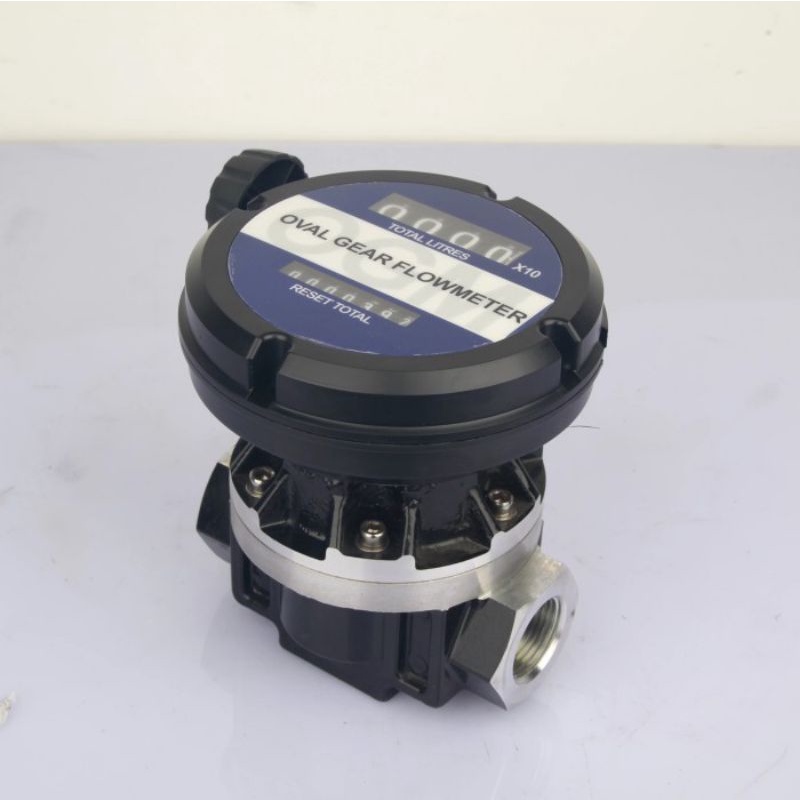 Jual Flowmeter Solar OGM 2inchi Oval gear flowmeter 2 inch akurasi +0,5 ...
