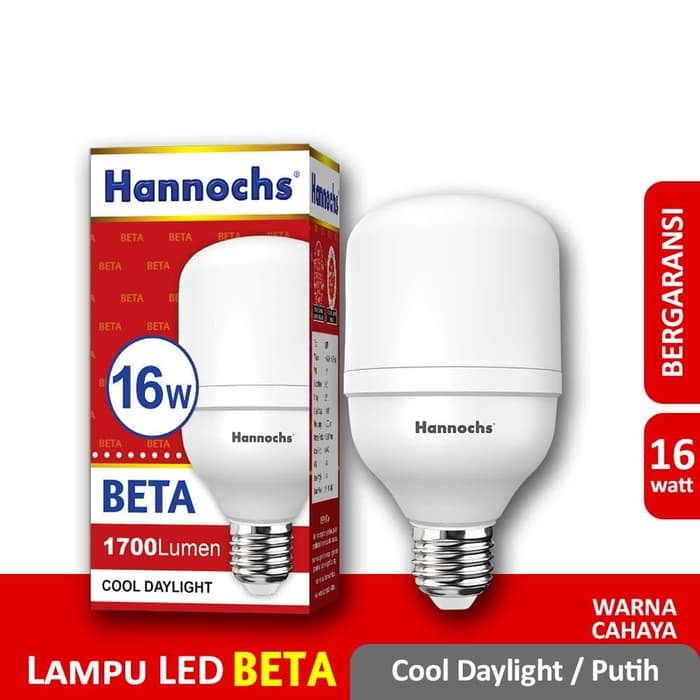 Jual Lampu Hannochs LED Capsule Beta - 16 Watt - Cahaya Putih ORI 100% ...