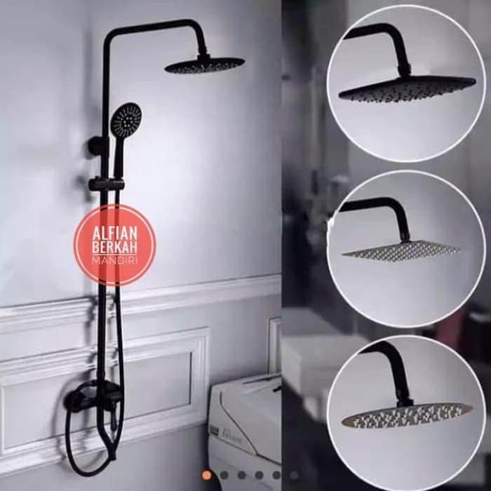 Jual Tiang Shower Shower Tiang Hitam Bulat Tiang Shower Column