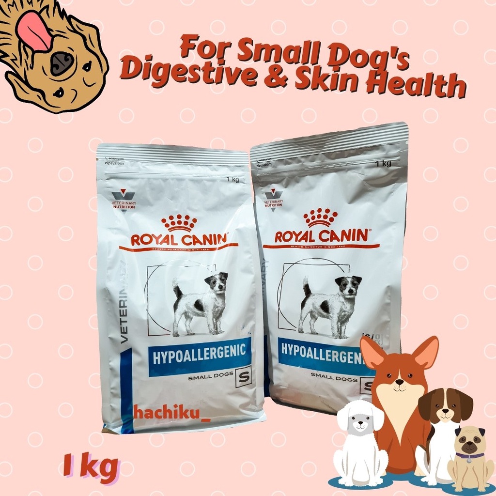 Jual ROYAL CANIN HYPOALLERGENIC SMALL DOG 1 KG DRY FOOD / MAKANAN