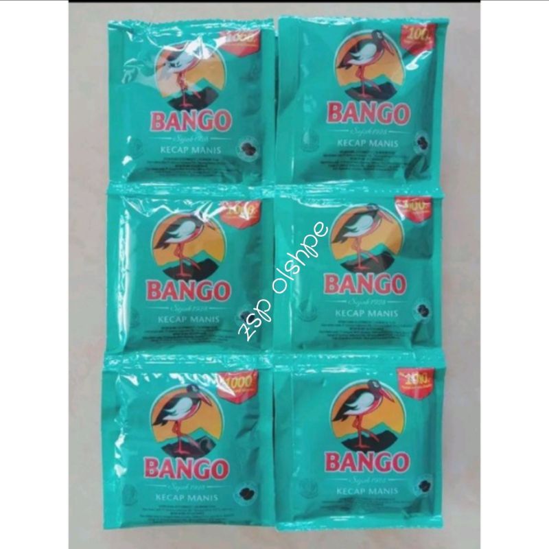 Jual kecap Bango 19 ml 1renteng isi 12 pcs | Shopee Indonesia