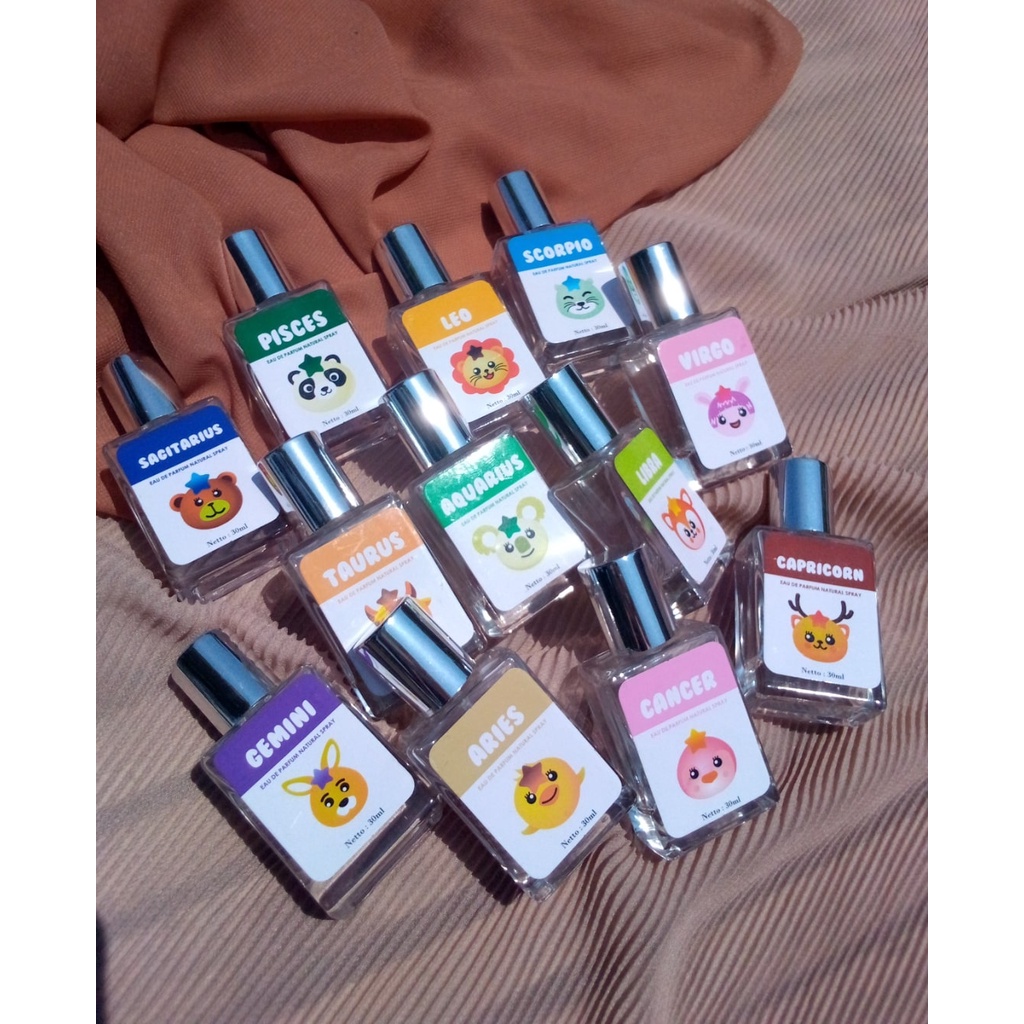 Zodiac Miniso Body Spray Fancy Zodiac EDT 30ML(Aquarius) MINISO PV