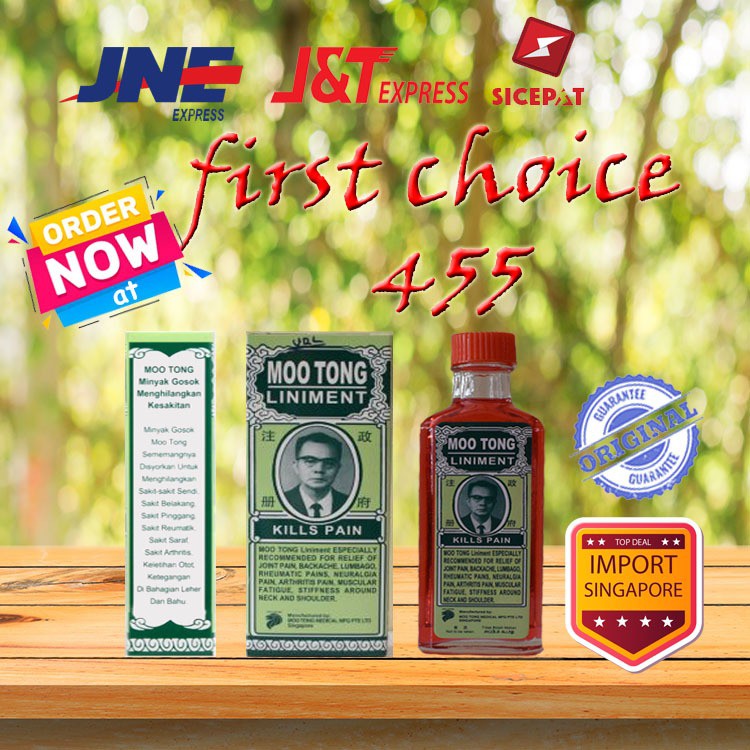 Jual Moo tong liniment kills pain minyak mereda nyeri 60cc ml | Shopee ...