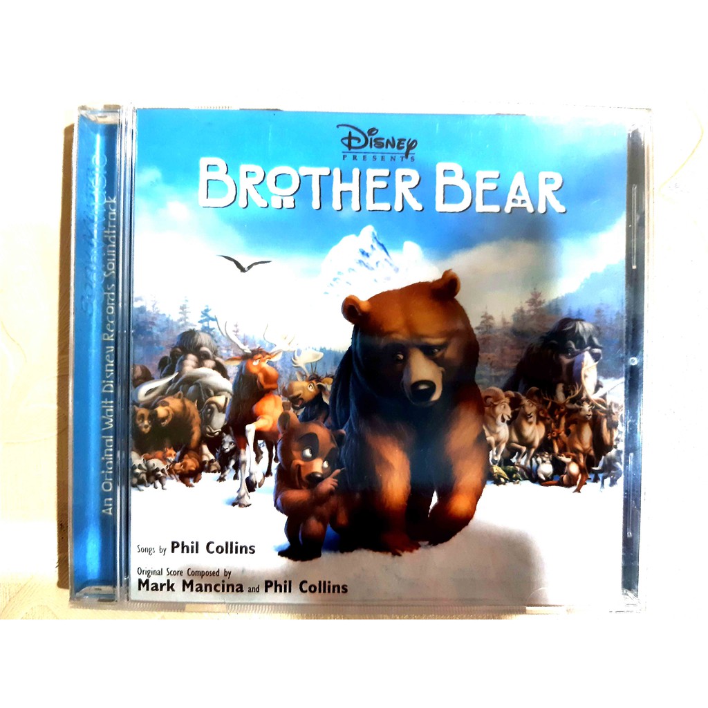 Jual Disney Brother Bear ost Phil collins Ori musik Cd Disney