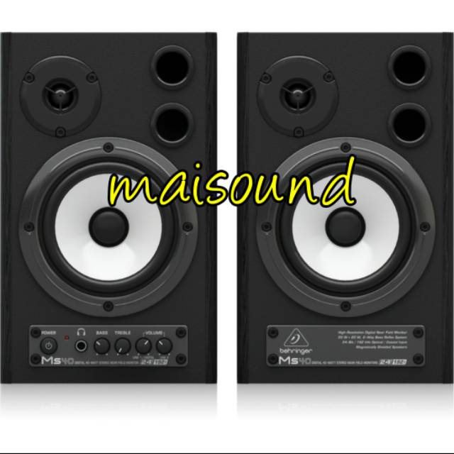 Jual SPEAKER MONITOR BEHRINGER MS40 ORIGINAL BEHRINGER MS 40 ORI STUDIO ...