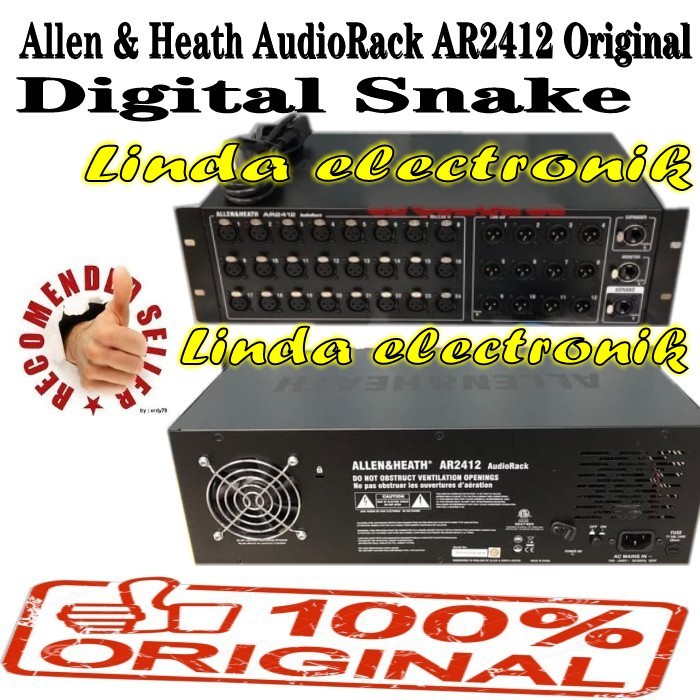 Jual Allen&Heath AudioRack AR2412 Original Digital Snake | Shopee Indonesia