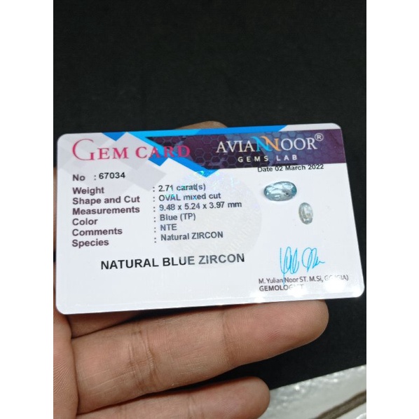 Jual natural blue zircon memo lab | Shopee Indonesia