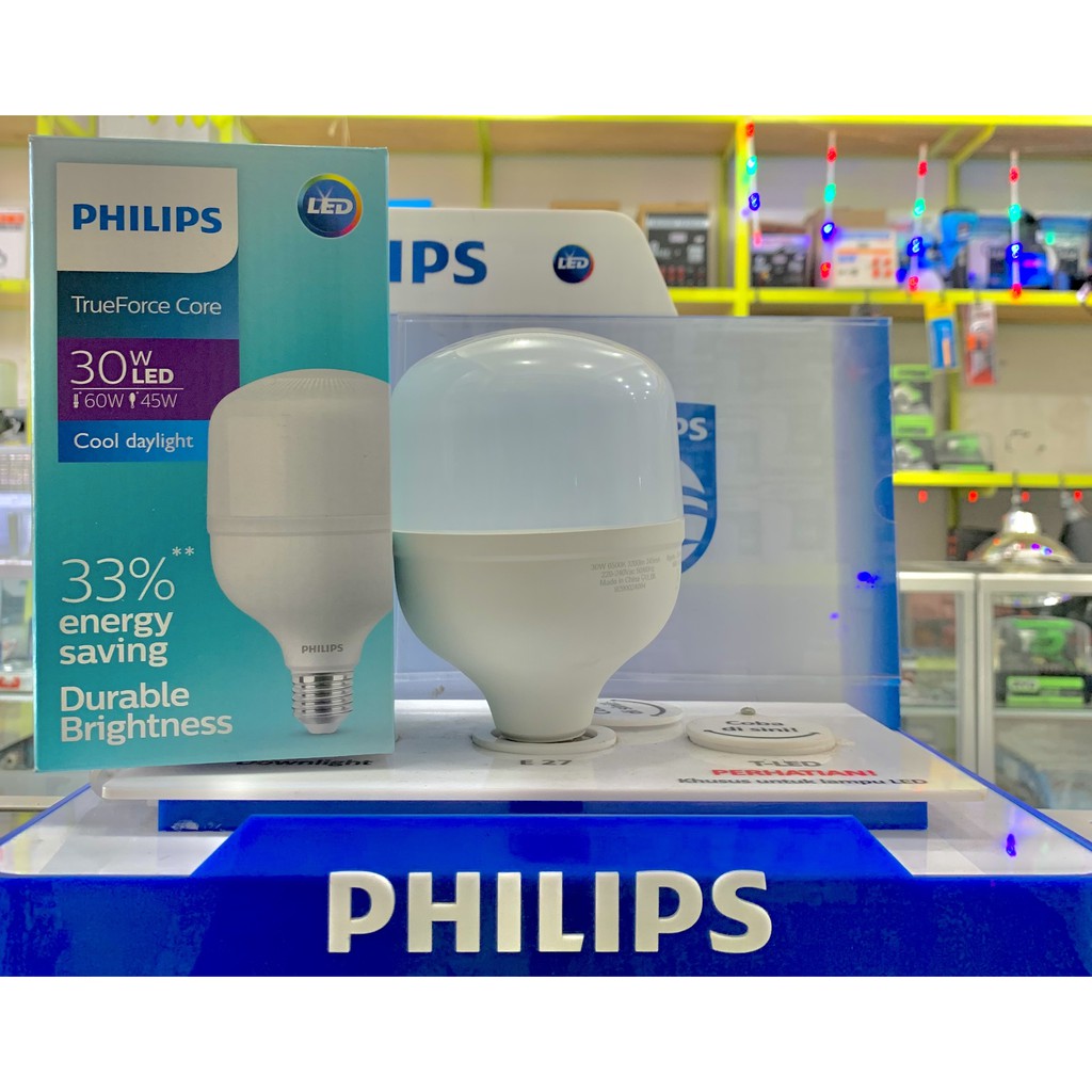 Jual Philips Led Tforce 30w 30 W E27 Putih True Force Led 30 Watt