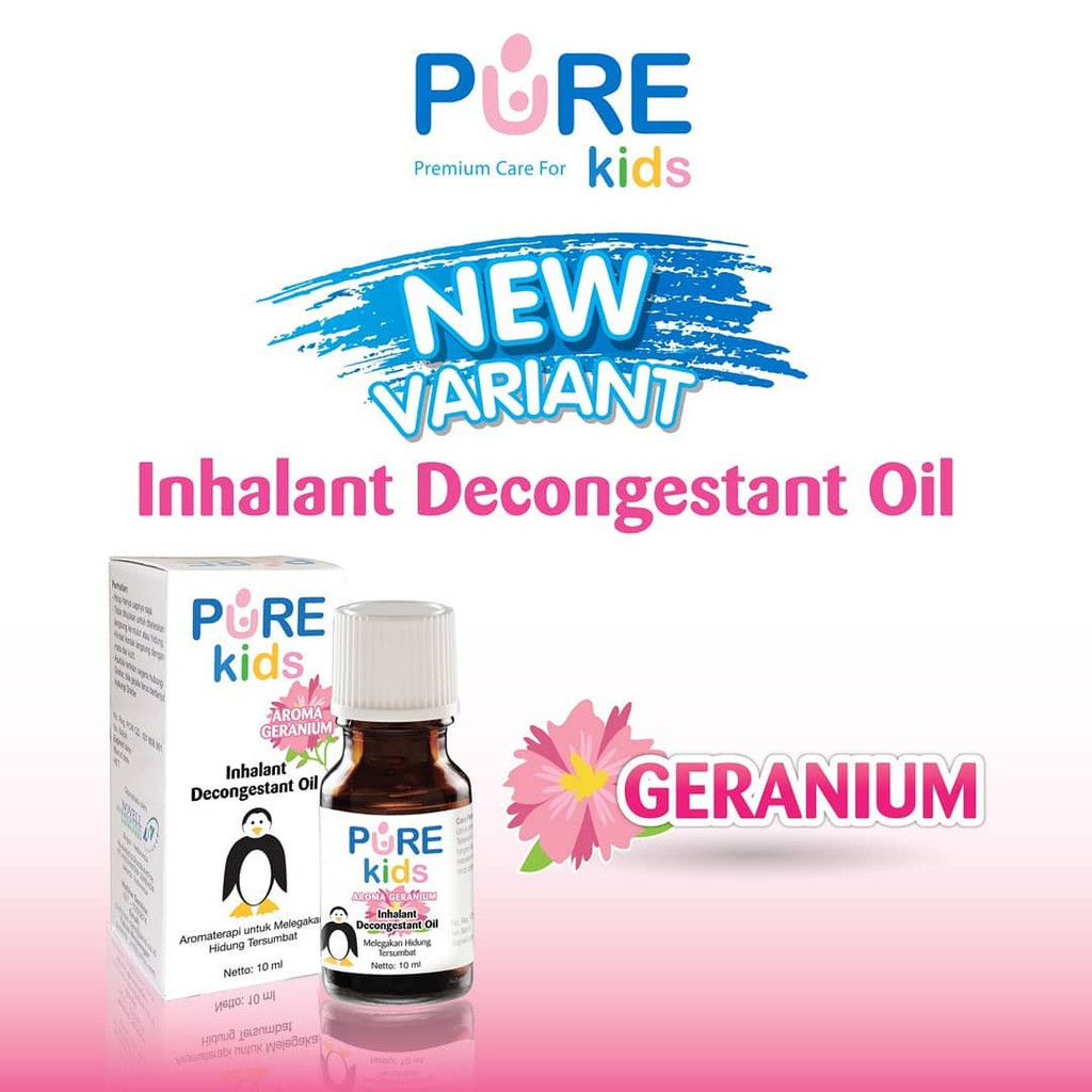Jual PURE KIDS INHALANT DECONGESTANT OIL 10ML | Shopee Indonesia