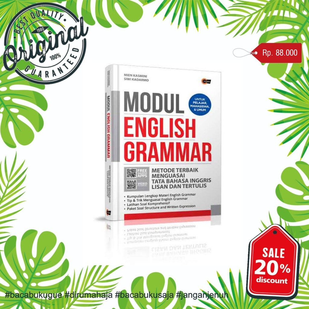 Jual Modul English Grammar dan Smart Book Of Grammar | Shopee Indonesia
