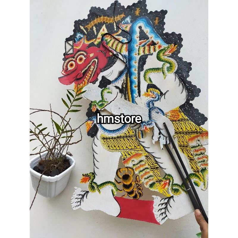 Jual Wayang Kulit Tiwikrama Buto Niwatakaweca Jumbo | Shopee Indonesia