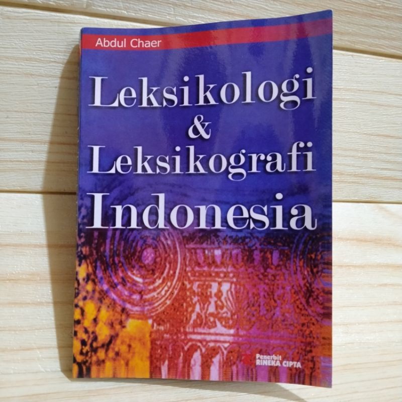 Jual Leksikologi & Leksikografi Indonesia Abdul Chaer | Shopee Indonesia