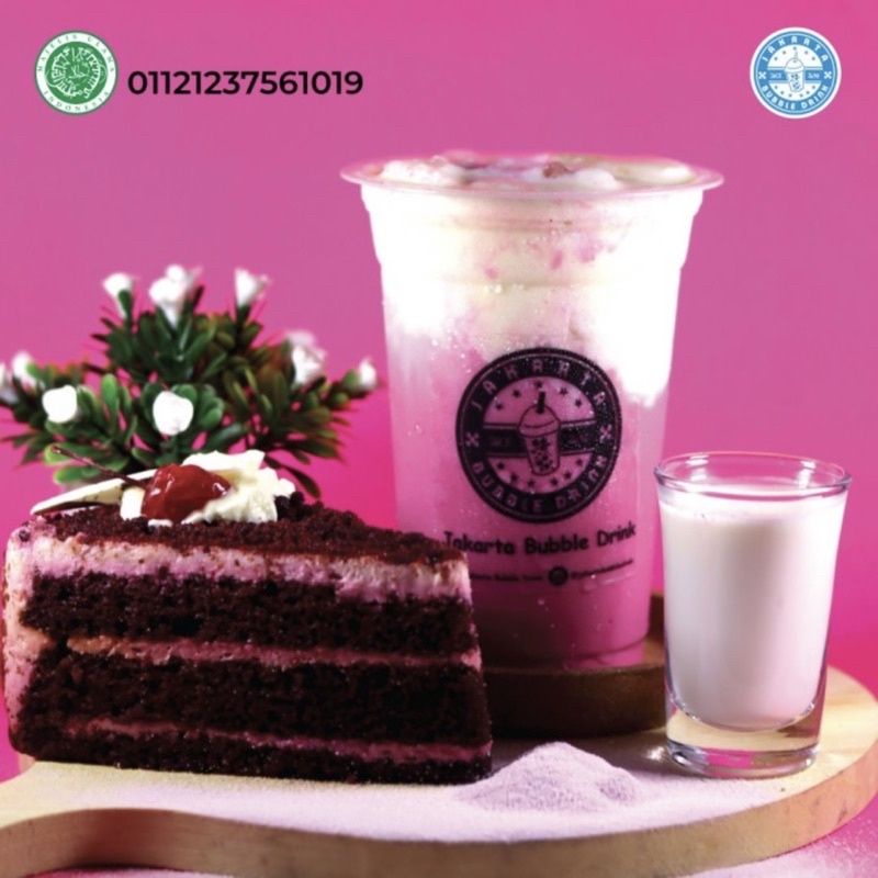 Jual Red Velvet JBD Powder (Jakarta Bubble Drink ) | Shopee Indonesia