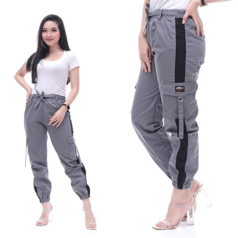 Jual CELANA CARGO WANITA ( M-L-XL-XXL) / CELANA JOGER WANITA | Shopee ...