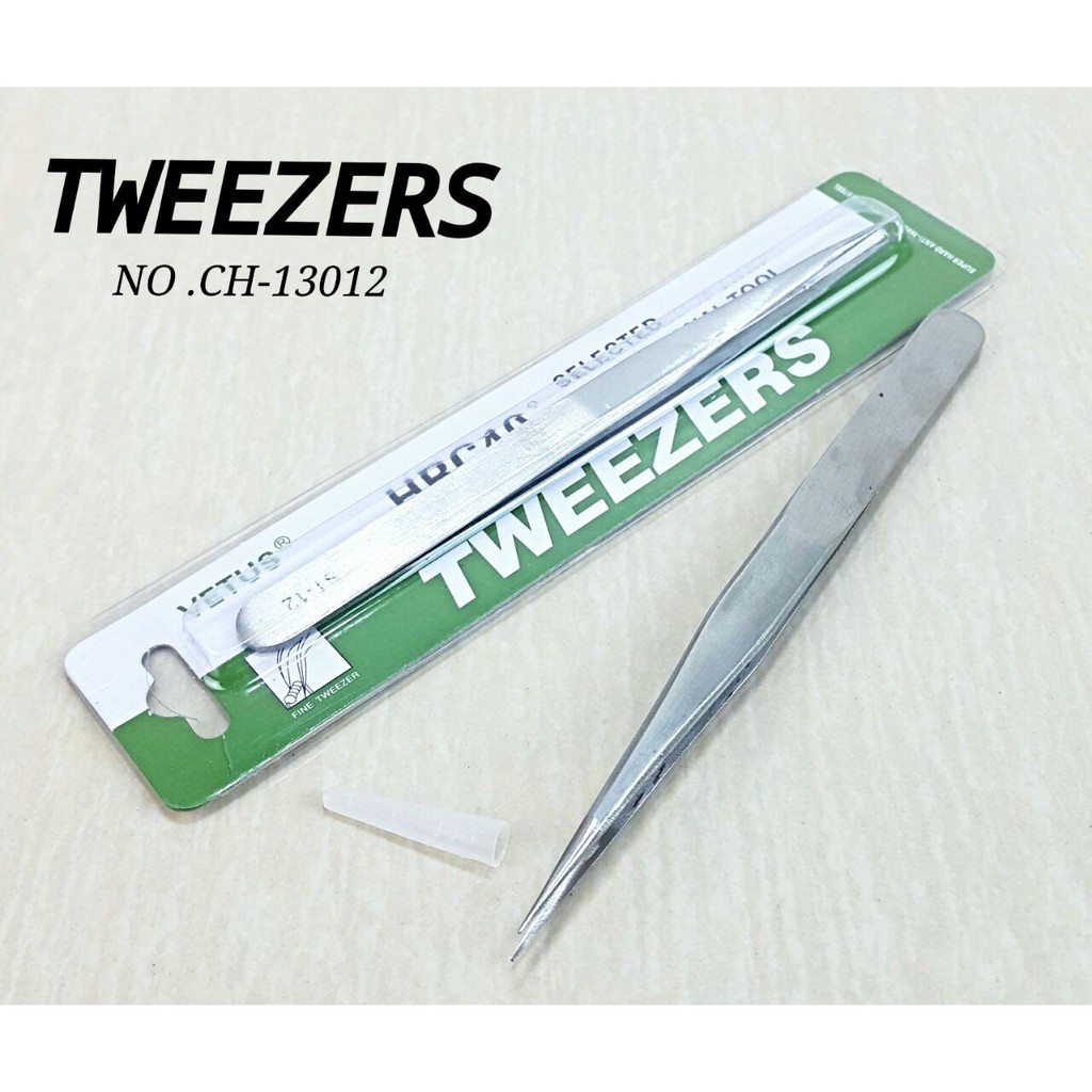 Jual PINSET LURUS TWEEZERS ORIGINAL (ANTI MAGNETIC)/PINSET MULTIFUNGSI ...