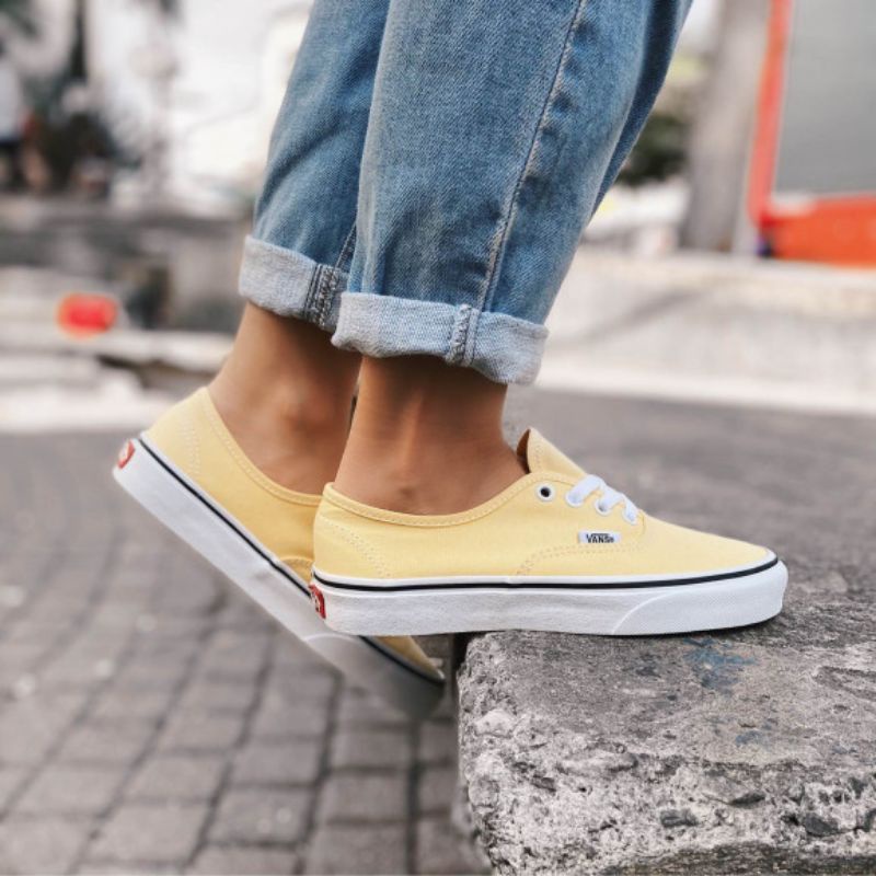 Vans 2025 authentic kuning