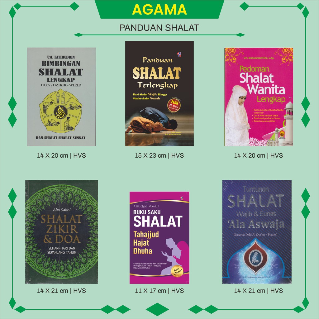 Jual Buku Islami Bimbingan Shalat Lengkap / Panduan Shalat Terlengkap ...