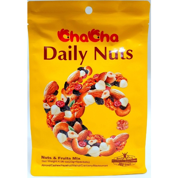 Cha Cha Daily Nuts Fruits Mix 5S 115gr