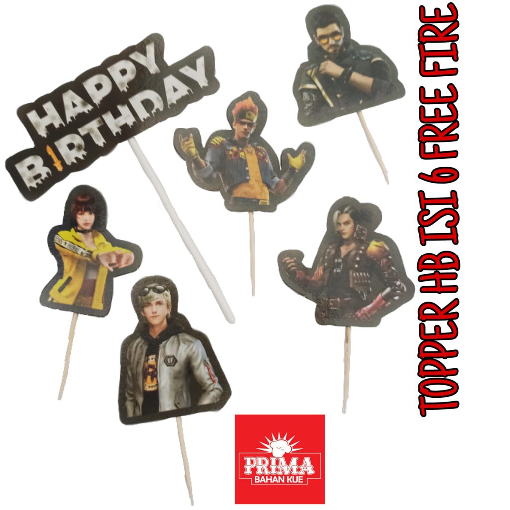 Jual TOPPER HB ISI 6 FF | Shopee Indonesia