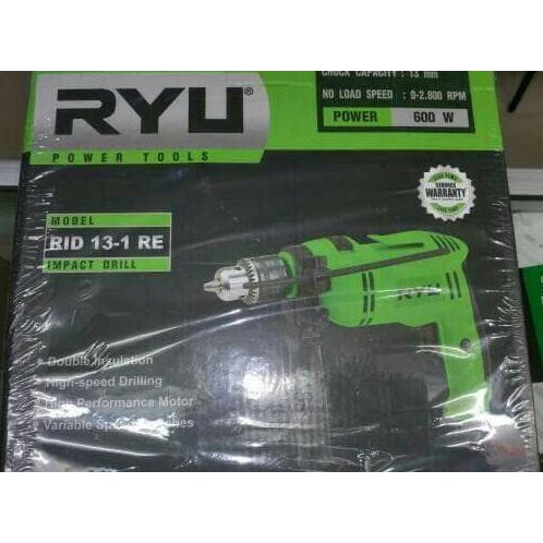 Jual MESIN BOR TEMBOK RYU RID 13-1 RE / MESIN BOR TANGAN RYU RID13-1 RE ...