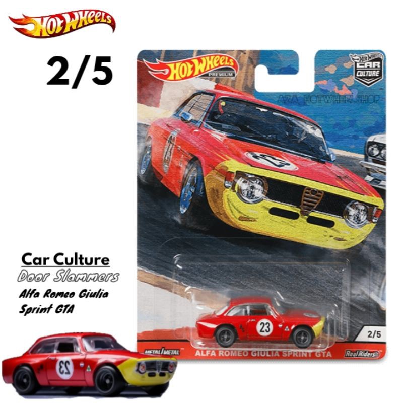 Jual BEST SELLER | Diecast Hot Wheels ALFA ROMEO GIULIA SPRINT GTA HW ...