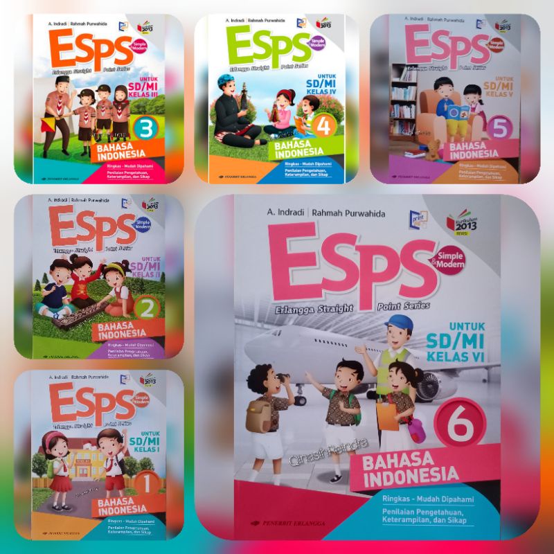 Jual ESPS Bahasa Indonesia SD/Mi Kelas 1- 6 K13 Revisi | Shopee Indonesia