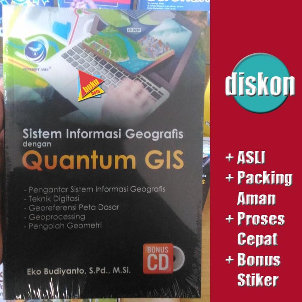 Jual Sistem Informasi Geografis Dengan Quantum GIS Bonus CD Eko ...