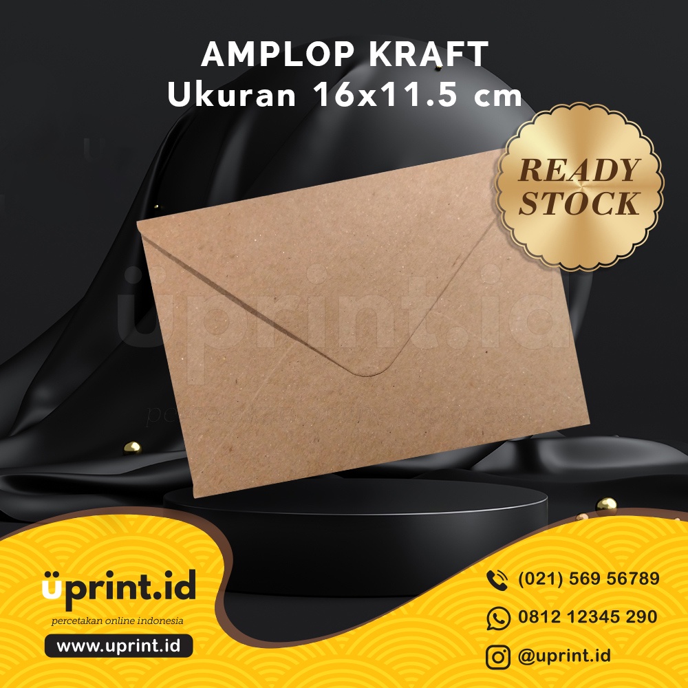 Jual Amplop Kraft Amplop Polos Amplop Kraft Polos X Cm