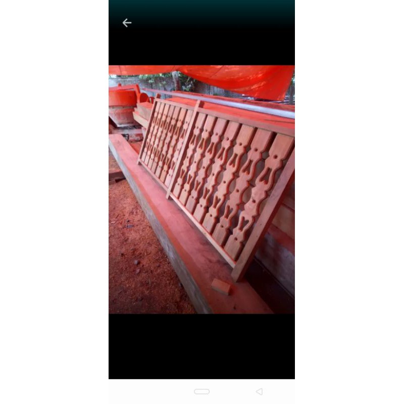 Jual Pagar Jadi Kayu Jati Kualitas Bagus Shopee Indonesia