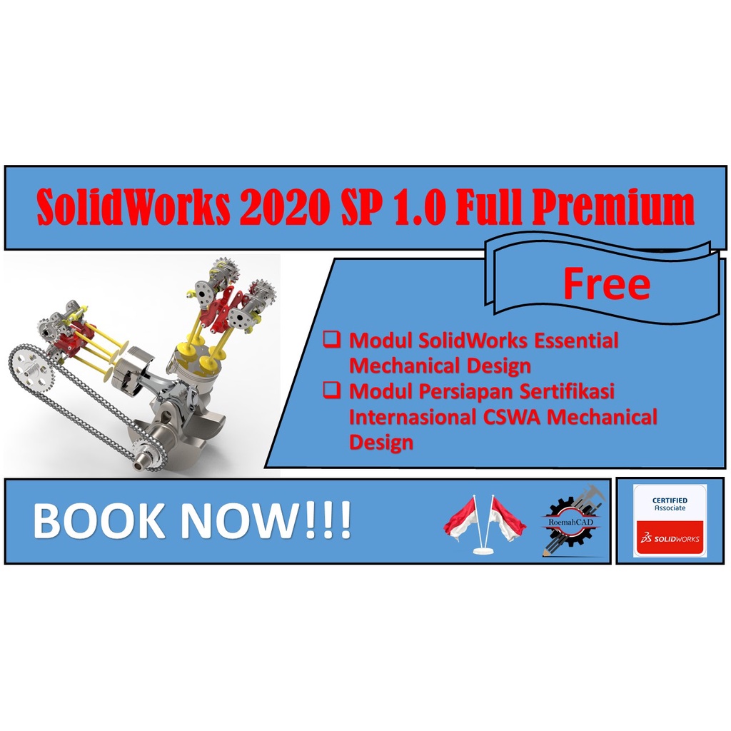 Jual SolidWorks 2020 SP 1.0 Full Premium | Shopee Indonesia