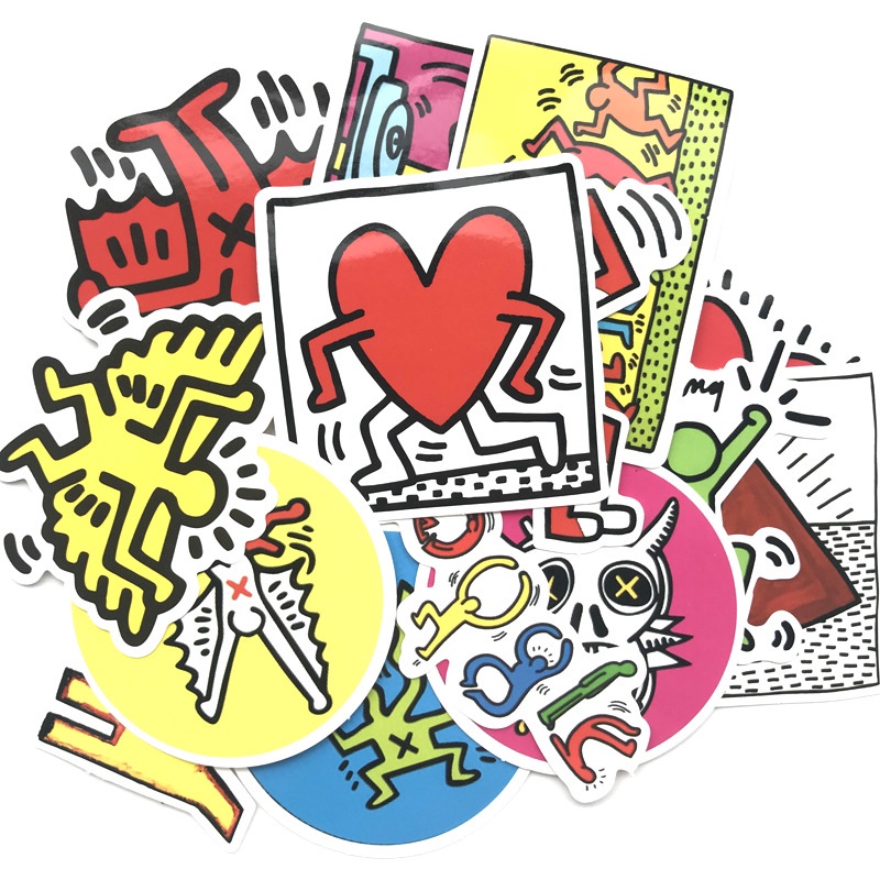Jual Keith Haring Sticker Pack (14pcs) | Shopee Indonesia